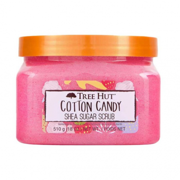 Tree Hut - Cotton Candy Shea Sugar Scrub (510g)