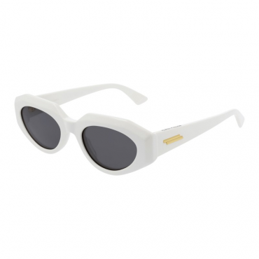 Bottega Veneta -  BV1031S 003 Ivory &amp; Grey Sunglasses