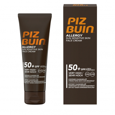 Piz Buin - Allergy Sun Sensitive Skin Face Cream Spf50+ (50ml)