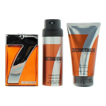 Cristiano Ronaldo - CR7 Fearless 3 Piece Gift Set For Men