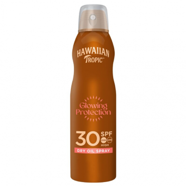 Hawaiian Tropic - Protective Dry Oil Continuous Spray SPF 30 (180ml)