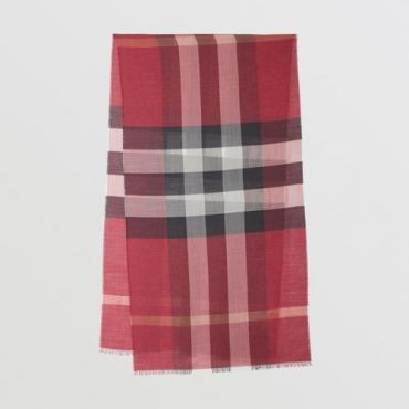 Burberry - Rose Giant Check Scarf
