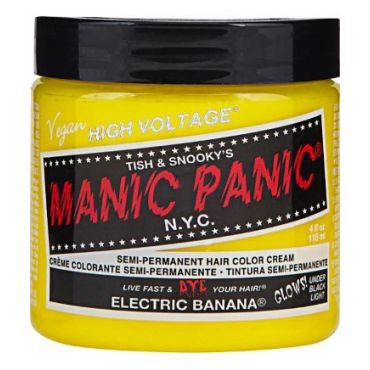 Manic Panic - High Voltage Semi-Permanent Hair Colour Cream - Electric Banana (118ml)