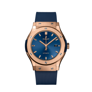 Hublot Watch Classic Fusion King Gold Blue 42 mm
