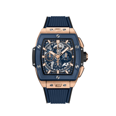 Hublot Watch Spirit of Big Bang King Gold Blue Ceramic 42 mm
