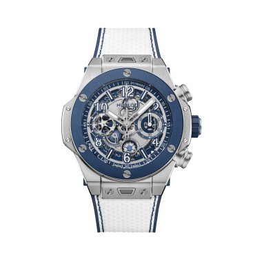 Hublot Watch Big Bang Reloaded UEFA Champions League Titanium Ceramic 44 mm, Blue