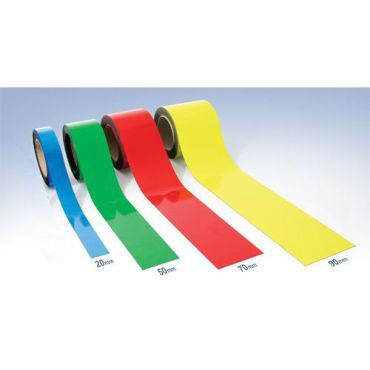 Magneettinauha easy-wipe punainen 40 mm x 10 m - Ikaros