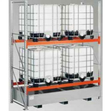 Lacont - Allastettu ibc-varastohyllykkö g-kr 2.27/