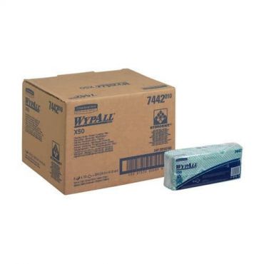 Wypall - Paperipyyhkeet taitettu vihreä wypall x50