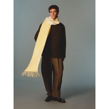 Jacquemus - The Atelier Scarf - Pale Yellow