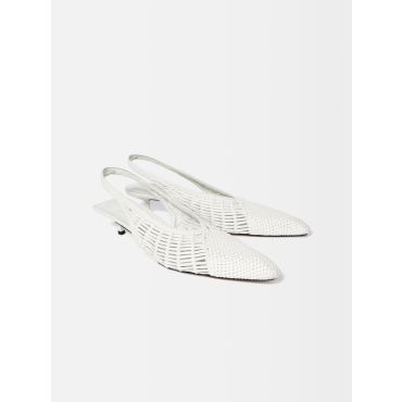 Jacquemus - The Low Cubisto Banane - White - Size : 38