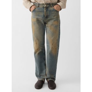 Jacquemus - The Berger De-nîmes Denim Pants - Distressed Blue Tabac