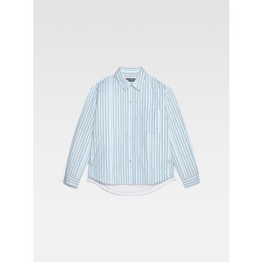 Jacquemus - The Boulanger Shirt - Print Blue Stripes