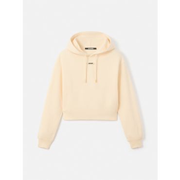 Jacquemus - The Gros Grain Hoodie - Light Beige - Size : M