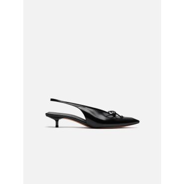 Jacquemus - The Low Cubisto Slingbacks - Black