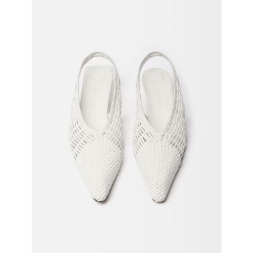 Jacquemus - The Low Cubisto Banane - White - Size : 38