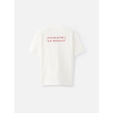 Jacquemus - The Collection T-shirt - Le Paysan Print Light Beige - Size : XS