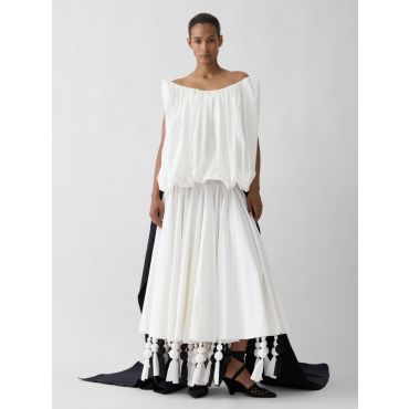 Jacquemus - The Lavande Top - White - Size : 32