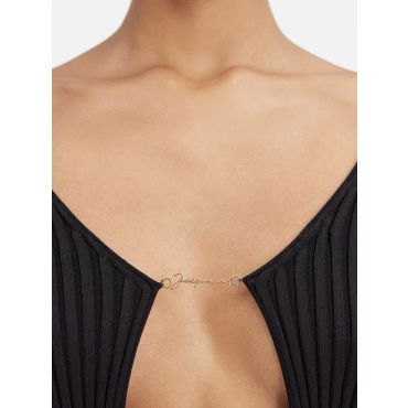 Jacquemus - La Maille Pralù Longue - Black - Size : 40