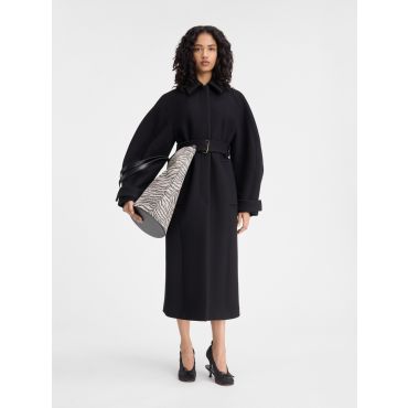 Jacquemus - The Bari Coat - Black - Size : 34