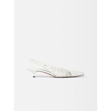 Jacquemus - The Low Cubisto Banane - White - Size : 38
