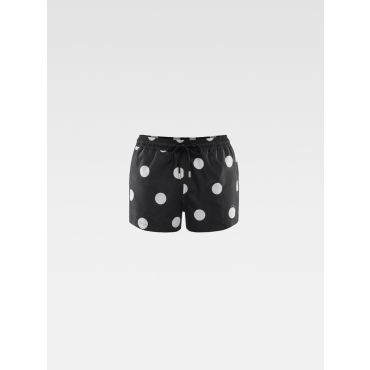 Jacquemus - The Puntini Swimsuit - Print Dots Black & White - Size : 44