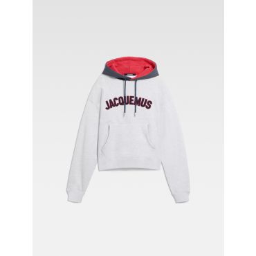 Jacquemus - The Baseball Hoodie - Grey - Size : XXL