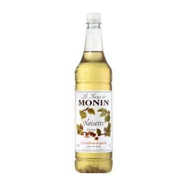 Monin Hazelnut Syrup - 1L - Manufactured in France