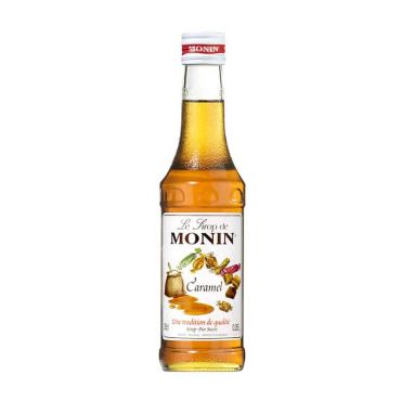 Monin Syrup - Caramel - 25cl - Manufactured in France