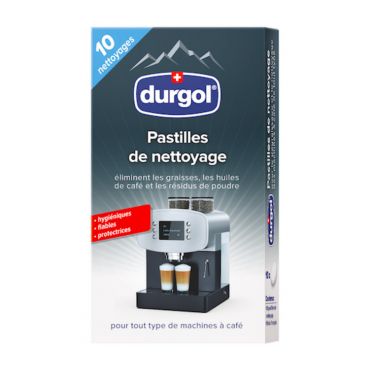 Durgol Cleaning Tablets for Pod and Bean to Cup Machines x 10