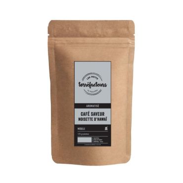 Les Petits Torréfacteurs - Hazelnut flavoured ground coffee - 125g - Flavoured Coffee,Flavoured Coffee