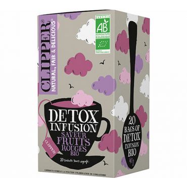 Clipper Organic Detox Red Fruit Herbal Tea - 20 bags - Flavoured Teas/Infusions