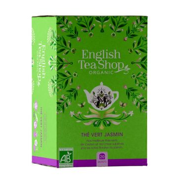 English Tea Shop Organic Jasmine Green Tea x 20 tea bags - Sri Lanka