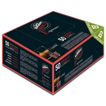 Caffè Vergnano - 50 Nespresso* Original Compatible Capsules Cremoso – CAFFE VERGNANO - Pack