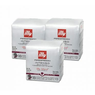 Illy Iperespresso Intenso Filter Coffee - 54 coffee capsules - Secret blend