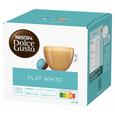 Nescafé Dolce Gusto - 16 Flat White Pods - NESCAFE* DOLCE GUSTO*