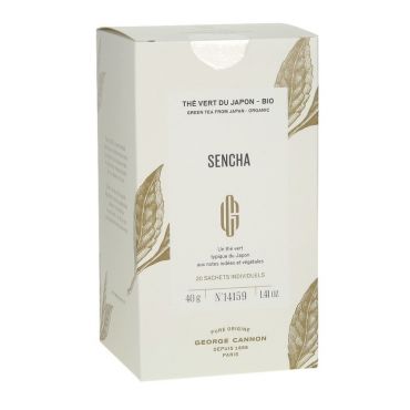 George Cannon Tea - George Cannon pure origin & organic Sencha green tea - 20 sachets - Japan