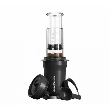 Aeropress Go Plus Portable Coffee Maker - Black
