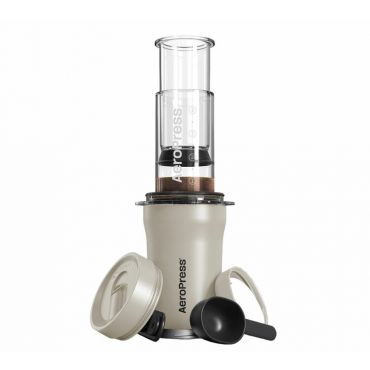 Aeropress Go Plus Portable Coffee Maker - Cream