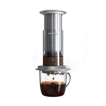 Aeropress Premium Portable Coffee Maker - Silver