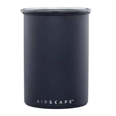 Airscape Coffee Canister Matte Black - 500g - BPA free