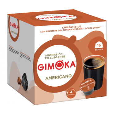 Gimoka - 16 Nescafé* Dolce Gusto* Compatible Pods Espresso Americano – GIMOKA