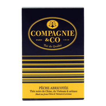 Compagnie Coloniale Pêche abricotée black tea - 25 tea bags - China