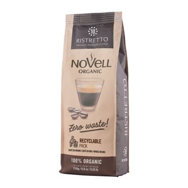 Cafés Novell - Novell Organic Coffee Beans Ristretto - 250g - Big Brand Coffees