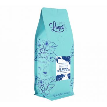 Lugat MCB - Cafés Lugat Coffee Beans Blend du Pacifique (Pacific Blend) - 1kg - Nicaragua