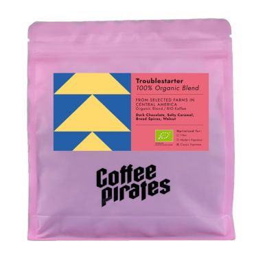 Coffee Pirates Organic Coffee Beans Troublestarter Blend - 250g - Colombia