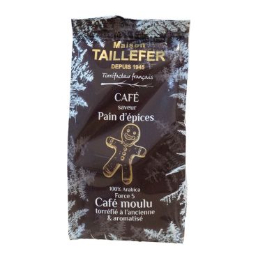 Maison Taillefer Flavoured Ground Coffee Gingerbread - 112,5g - Ethiopia