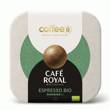 Coffee Balls Organic Espresso by Café Royal CoffeeB Compatible x 9
