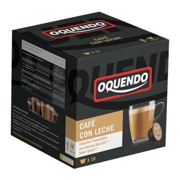 Oquendo Mepiachi Dolce Gusto pods Café Latte x 16 coffee pods