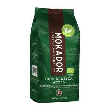 Mokador Castellari - Mokador 100% Arabica blend - organic Italian coffee beans - 1kg - Italian Coffee